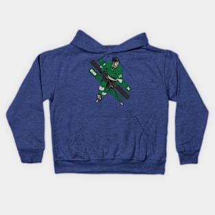 Jamie Benn Dallas Stripes Kids Hoodie